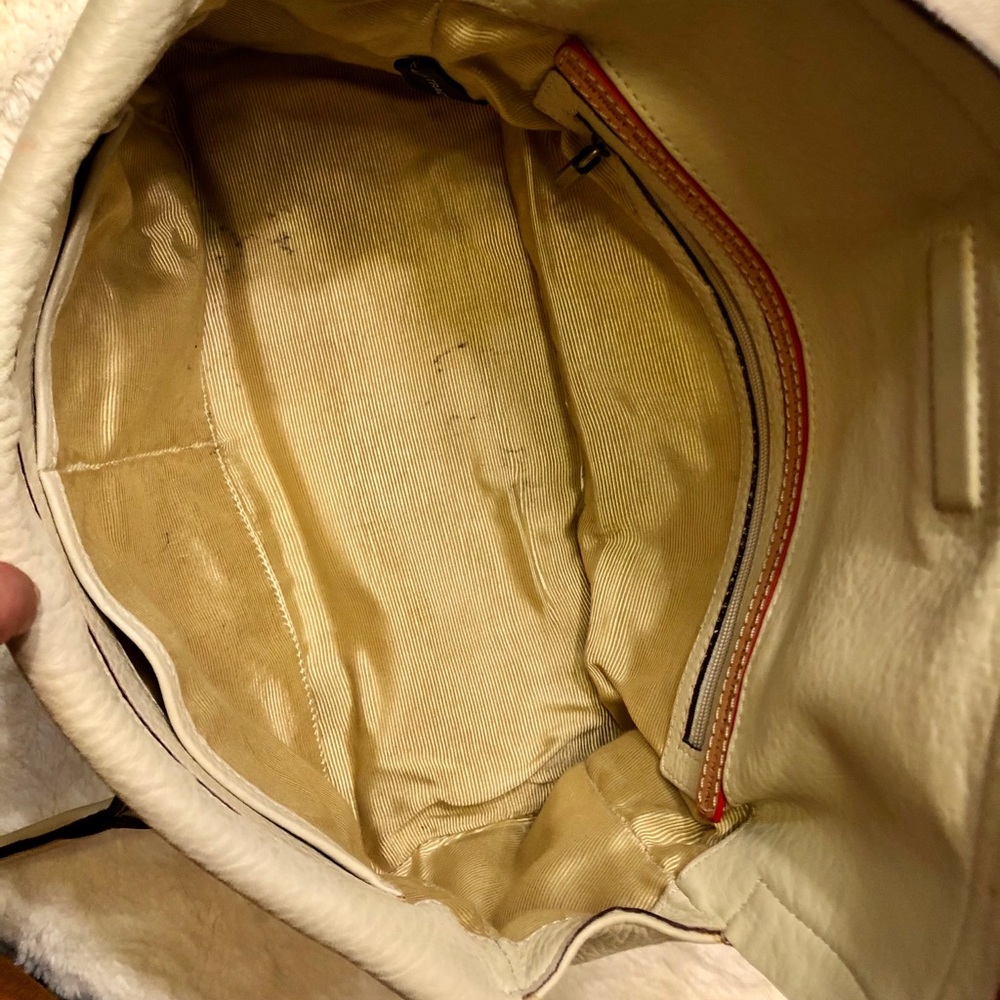 ✨S O L D✨ Ellen Tracy leather handbag - Picture 9 of 11